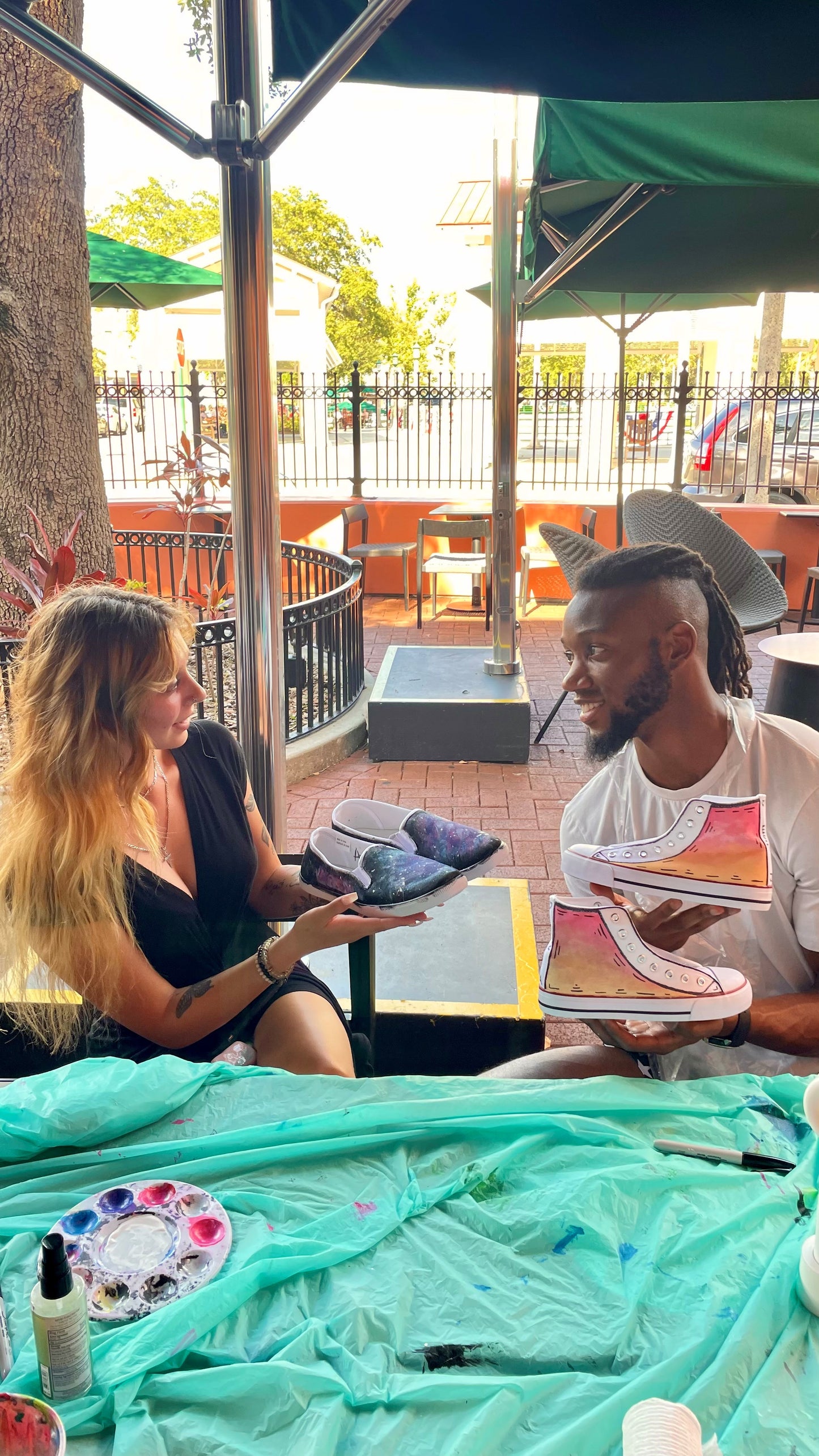 Slip-On Sneaker Painting  Kit