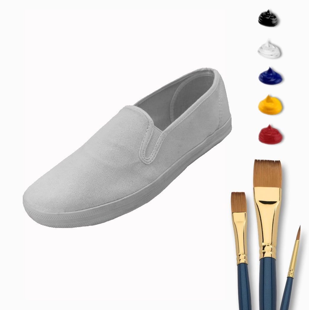 Slip-On Sneaker Painting  Kit